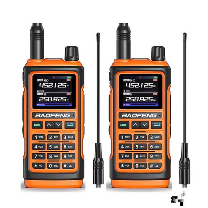 Par de Handie Baofeng Bibanda UV17L 10 W Uhf Vhf Recargable