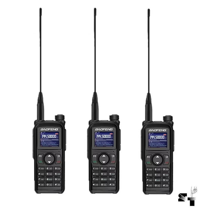 Trio de Handies Baofeng UV-28M Tres bandas  10 W