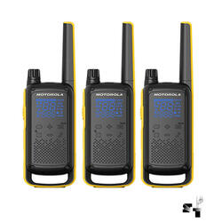 Trio de Handies Motorola T470 35 KM - 7 Canales