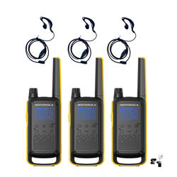 Trio de Handies Motorola T470 + 3 Auriculares JH-614