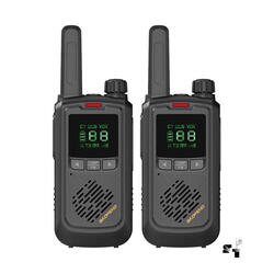 Par de Handies Baofeng BF-T17 Uhf Recargable 