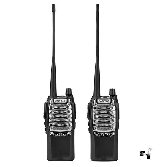 Par de Handies Baofeng UV-8D Uhf Recargable