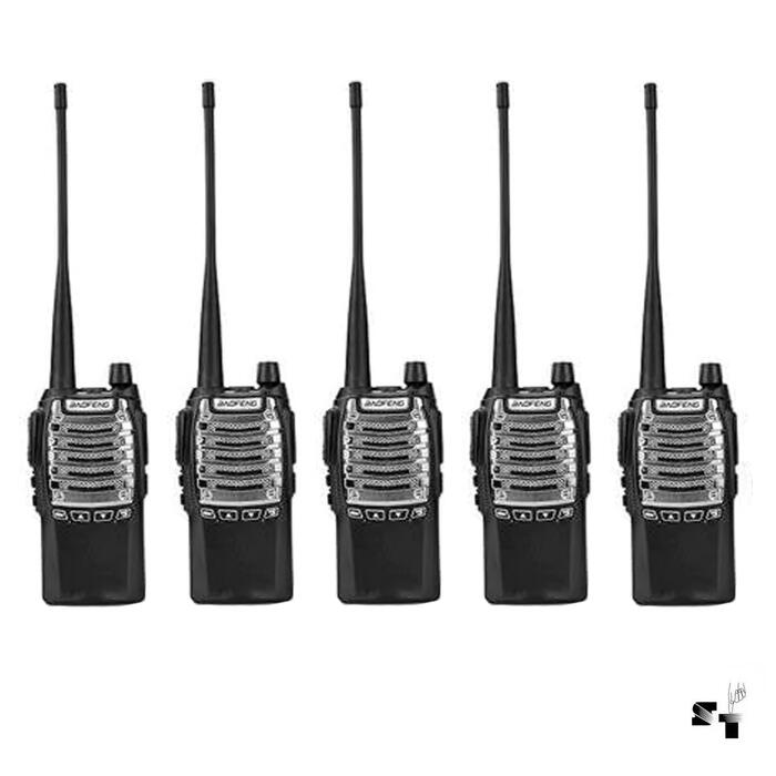Cinco Handies Baofeng UV-8D Uhf Recargable
