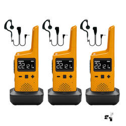 Trio de Handies Motorola T380 40 KM - Modelo Nuevo