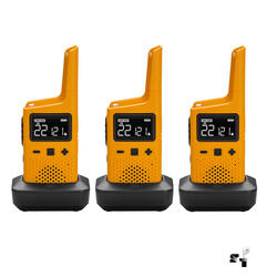 Trio de Handies Motorola T380 40 KM - 22 Canales