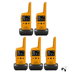 Cinco Handies Motorola T380 40 KM - 22 Canales
